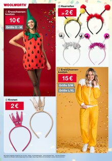 Faschingskostüme im Woolworth Prospekt "Aktuelle Angebote" mit 39 Seiten (Offenbach (Main))