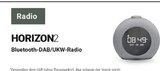 Bluetooth-DAB/UKW-Radio Angebote von HORIZON2 bei GLOBUS Erftstadt für 79,99 €