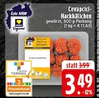 Aktuelle Hackfleisch Angebote bei EDEKA in Koblenz Aktuelles Cevapcici-Hackbällchen Angebot bei EDEKA in Koblenz ab 3,49 €
