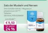 mea - meine apotheke - Schüßler-Salz Nr. 7 Magnesium phosphoricum D6 Tabletten Angebot im Prospekt Schüßler-Salz Nr. 7 Magnesium phosphoricum D6 Tabletten bei mea - meine apotheke im Prospekt "" für 9,50 €