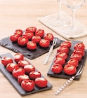 Mini poivrons farcis au fromage de chèvre ou au thon ou aux anchois en promo chez Super U Toulon à 4,41 €