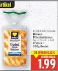 Dinkel-Milchbrötchen von EDEKA Herzstücke im aktuellen E center Prospekt