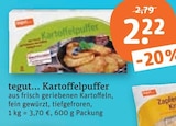Kartoffelpuffer von tegut im aktuellen tegut Prospekt für 2,22 €