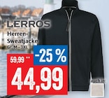 Herren-Sweatjacke im Angebot bei Kaufhaus Stolz in Cuxhaven Herren-Sweatjacke Angebote von LERROS bei Kaufhaus Stolz Cuxhaven für 44,99 €