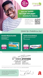 Apotheken Prospekt von mea - meine apotheke in Gerbrunn Aktueller mea - meine apotheke Apotheken Prospekt für Gerbrunn: Unsere Juni-Angebote mit 4} Seiten, 01.06.2026 - 30.06.2026