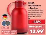 Kaufland Annaberg-Buchholz - Isolierkanne »Samba« Angebot im Prospekt Isolierkanne »Samba« bei Kaufland im Annaberg-Buchholz Prospekt für 12,99 €