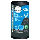 20 sacs poubelle 30L - CARREFOUR - Carrefour à Metz 20 sacs poubelle 30L - CARREFOUR en promo chez Carrefour Metz à 2,09 €