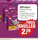 Katzennahrung von Whiskas im aktuellen V-Markt Prospekt für 2,29 €