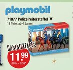 71877 Polizeireiterstaffel im V-Markt Prospekt 71877 Polizeireiterstaffel von Playmobil im aktuellen V-Markt Prospekt für 11,99 €