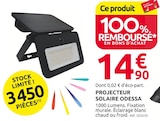 Projecteur solaire odessa en promo chez Mr.Bricolage Projecteur solaire odessa dans le catalogue Mr.Bricolage