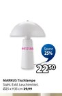 MARKUS Tischlampe für 22,50 € bei JYSK im Angebot MARKUS Tischlampe im aktuellen JYSK Prospekt