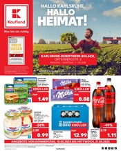 Coca Cola im Kaufland Prospekt in Karlsruhe Aktueller Kaufland Prospekt mit Coca Cola, "Aktuelle Angebote", Seite 1
