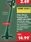 Akku-Rasentrimmer 20 V »PART 20-Li B2«  im aktuellen Kaufland Prospekt für 14,99 €