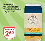 Aktuelle Nudeln Angebote bei GLOBUS in Bochum Aktuelles Bio Dinkel Nudeln Angebot bei GLOBUS in Bochum ab 2,69 €