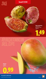Promos Mangue dans le catalogue "Cap sur l'Italie !" de Lidl à la page 5 Promos Mangue dans le catalogue "Cap sur l'Italie !" de Lidl à la page 5