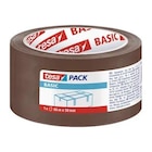Tesapack Basic - Ruban adhésif d'emballage - 50 mm x 66 m - havane - Tesa en promo chez Bureau Vallée Tesapack Basic - Ruban adhésif d'emballage - 50 mm x 66 m - havane - Tesa dans le catalogue Bureau Vallée