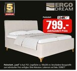 Polsterbett Lund von ERGO DREAM für 799,00 € bei Segmüller im Angebot Polsterbett Lund von ERGO DREAM im aktuellen Segmüller Prospekt