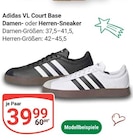 VL Court Base Damen-Sneaker Angebote von Adidas bei GLOBUS Bruchsal für 39,99 €