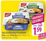 Frischkäse Pur bei EDEKA im Salem Prospekt für 1,59 €