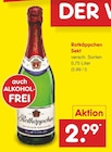 Sekt Angebote von Rotkäppchen bei Netto Marken-Discount Willich für 2,99 €