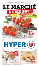 Catalogue Supermarchés Hyper U en cours à Montsoreau et alentours, Hyper U, 1 page, 05/08/2025 - 10/08/2025