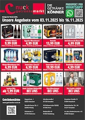 Wasser im Nuck Getränke Prospekt in Pirna Aktueller Nuck Getränke Prospekt mit Wasser, "DIE GETRÄNKEKÖNNER", Seite 2