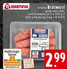 Frische Bratwurst im Angebot bei EDEKA in Kleve Frische Bratwurst Angebote von Rasting bei EDEKA Kleve für 2,99 €