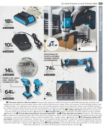 Prix et réduction Bricolage dans le prospectus Carrefour en cours Offre Bricolage dans le catalogue Carrefour du moment à la page 83