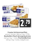 Schlemmerfilet oder Backofen Fisch knusprig kross oder Fischstäbchen Angebote von Frosta bei Hieber Freiburg für 2,79 €