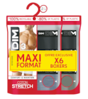 Boxers homme x 6 - DIM en promo chez Carrefour Sarcelles à 21,99 €