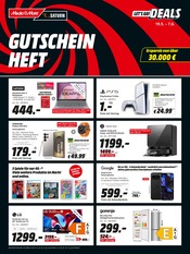 Aktueller MediaMarkt Saturn Elektromarkt Prospekt in Nietwerder und Umgebung, "GUTSCHEINHEFT" mit 16 Seiten, 19.05.2025 - 09.06.2025