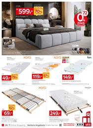 XXXLutz Möbelhäuser Lattenrost im Prospekt 