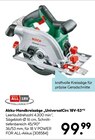 Akku-Handkreissäge „UniversalCirc 18V-53“ von Bosch für 99,99 € bei Hellweg im Angebot Akku-Handkreissäge „UniversalCirc 18V-53“ von Bosch im aktuellen Hellweg Prospekt