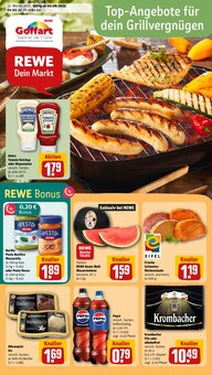 Aktueller REWE Prospekt "Dein Markt" Seite 1 von 24 Seiten für Stolberg