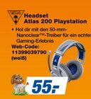 Headset Atlas 200 Playstation Angebote bei expert Lippstadt für 55,00 €