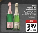 Mumm Jahrgangs Sekt Angebote bei E center Jena für 3,99 €