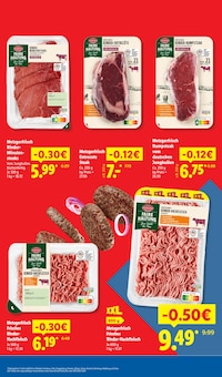Steak im Lidl Prospekt "Der Preisführer macht Deutschland dauerhaft günstiger!" mit 36 Seiten (Rostock)