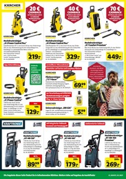 Hochdruckreiniger Angebot im aktuellen Hagebaumarkt Prospekt auf Seite 12