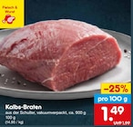 Braten im Netto Marken-Discount Prospekt Kalbs-Braten im aktuellen Netto Marken-Discount Prospekt für 1,49 €