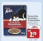 Sensations Trockenfutter Angebote von Purina Felix bei combi Bremen für 2,79 €