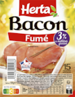 BACON FUMÉ HERTA - HERTA - Auchan Hypermarché BACON FUMÉ HERTA - HERTA à 2,05 € dans le catalogue Auchan Hypermarché