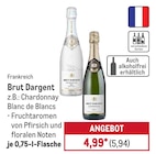 Chardonnay Blanc de Blancs von Brut Dargent für 5,94 € bei METRO im Angebot Chardonnay Blanc de Blancs von Brut Dargent im aktuellen METRO Prospekt