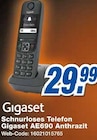Schnurloses Telefon AE690 Anthrazit Angebote von Gigaset bei expert Lünen für 29,99 €
