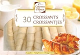 30 croissants crus surgelés - Gourmet d'Alsace en promo à 7,69 € chez Intermarché 30 croissants crus surgelés - Gourmet d'Alsace dans le catalogue Intermarché