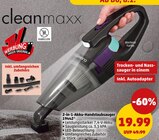 2-in-1-Akku-Handstaubsauger 19442 im Penny Prospekt 2-in-1-Akku-Handstaubsauger 19442 von cleanmaxx im aktuellen Penny Prospekt für 19,99 €