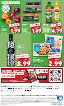 Wodka im Kaufland Prospekt "Aktuelle Angebote" mit 58 Seiten (Mönchengladbach)