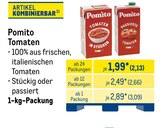 Tomaten von Pomito im aktuellen METRO Prospekt für 2,13 €