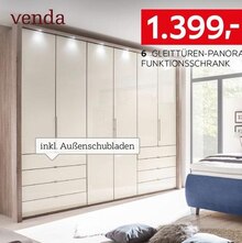 Gleittüren-Panorama-Funktionsschrank bei XXXLutz Möbelhäuser in Hückelhoven Gleittüren-Panorama-Funktionsschrank im Angebot bei XXXLutz Möbelhäuser Hückelhoven für 1.399,00 €
