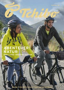 Fahrrad im Tchibo im Supermarkt Prospekt "ABENTEUER: NATUR" mit 32 Seiten (Regensburg)