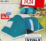 Aktuelle Zelt Angebote bei Kaufhaus Stolz in Kiel Aktuelles 6-Personen-Zelt 'Family Ground' Angebot bei Kaufhaus Stolz in Kiel ab 144,44 €